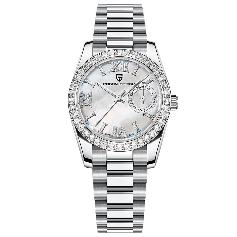 Women's Watch Stainless Steel Waterproof Watch (See size chart where applicable)