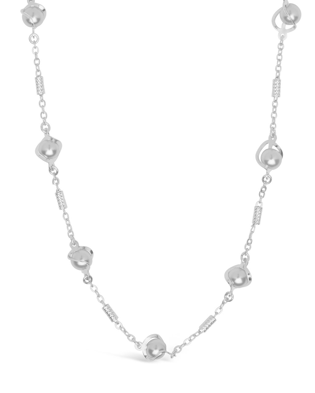 Stationed Pearl Twist Sunglass Chain