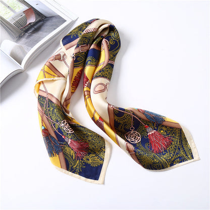 Decorative scarf silk scarf (See size chart where applicable)