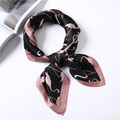 Decorative scarf silk scarf (See size chart where applicable)