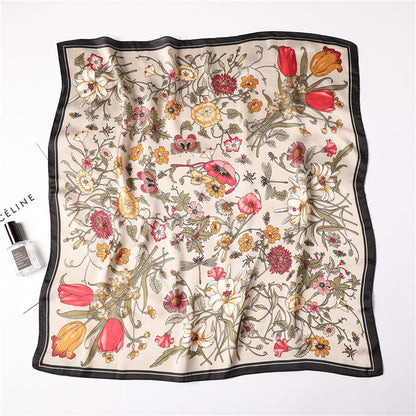 Decorative scarf silk scarf (See size chart where applicable)