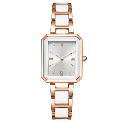 Women's Fashion Ceramic Square Watch