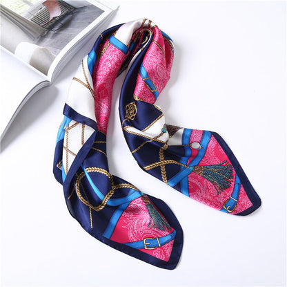 Decorative scarf silk scarf (See size chart where applicable)
