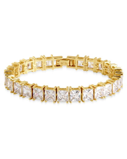 Marisol Princess Cut CZ Tennis Bracelet