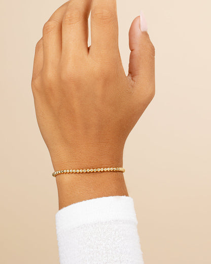 Beaded Slider Bracelet