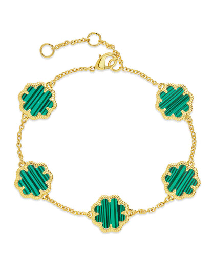 Rose Petal Station Bracelet