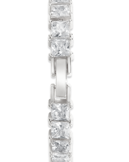 Marisol Princess Cut CZ Tennis Bracelet