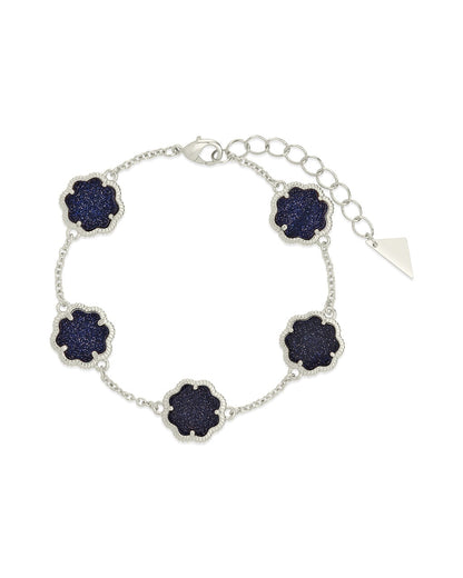 Rose Petal Station Bracelet