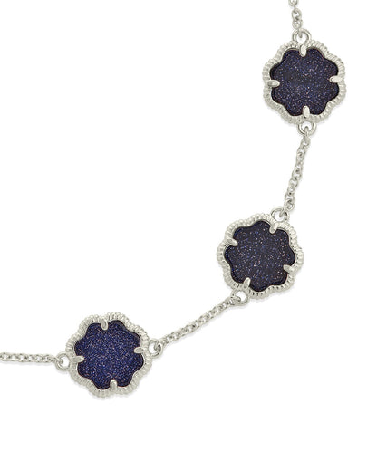 Rose Petal Station Bracelet