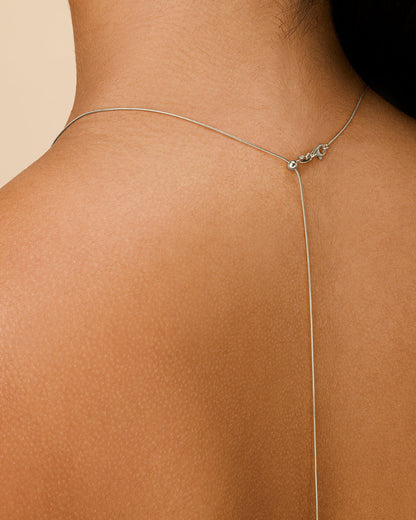 Sterling Silver Adjustable Snake Chain