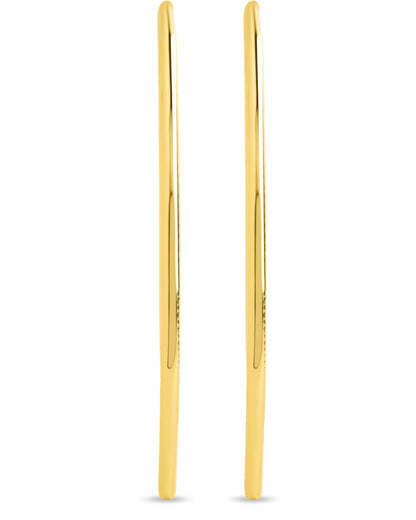 Delicate Threader Hoop Earrings