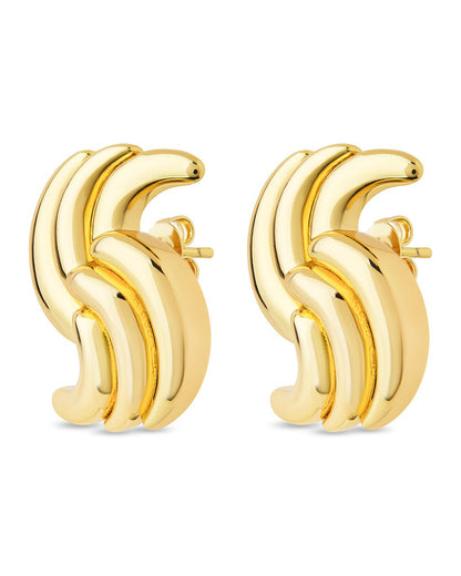 Leni Twist Statement Studs