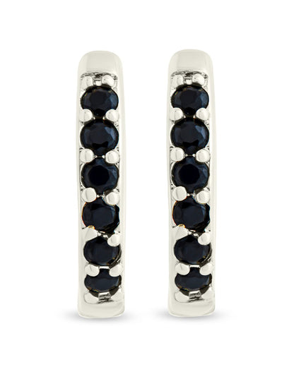 Zadie CZ Everyday Hoop Earrings