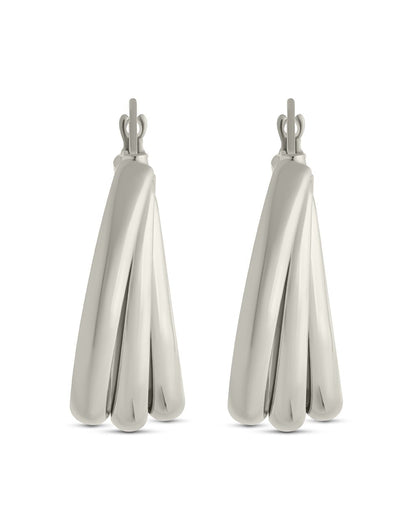 Triple Circle Lilibet Hoops