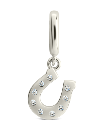 Sterling Silver Horseshoe Charm