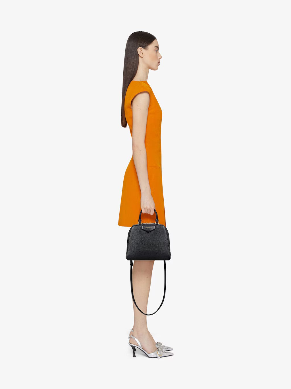 GIVENCHY Mini Antigona Cube bag in leather