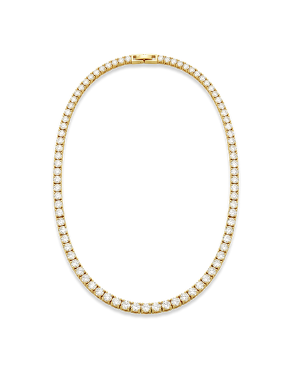 Cecil CZ Tennis Necklace