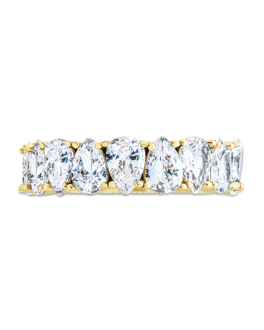 Sterling Silver Janis CZ Eternity Band Ring