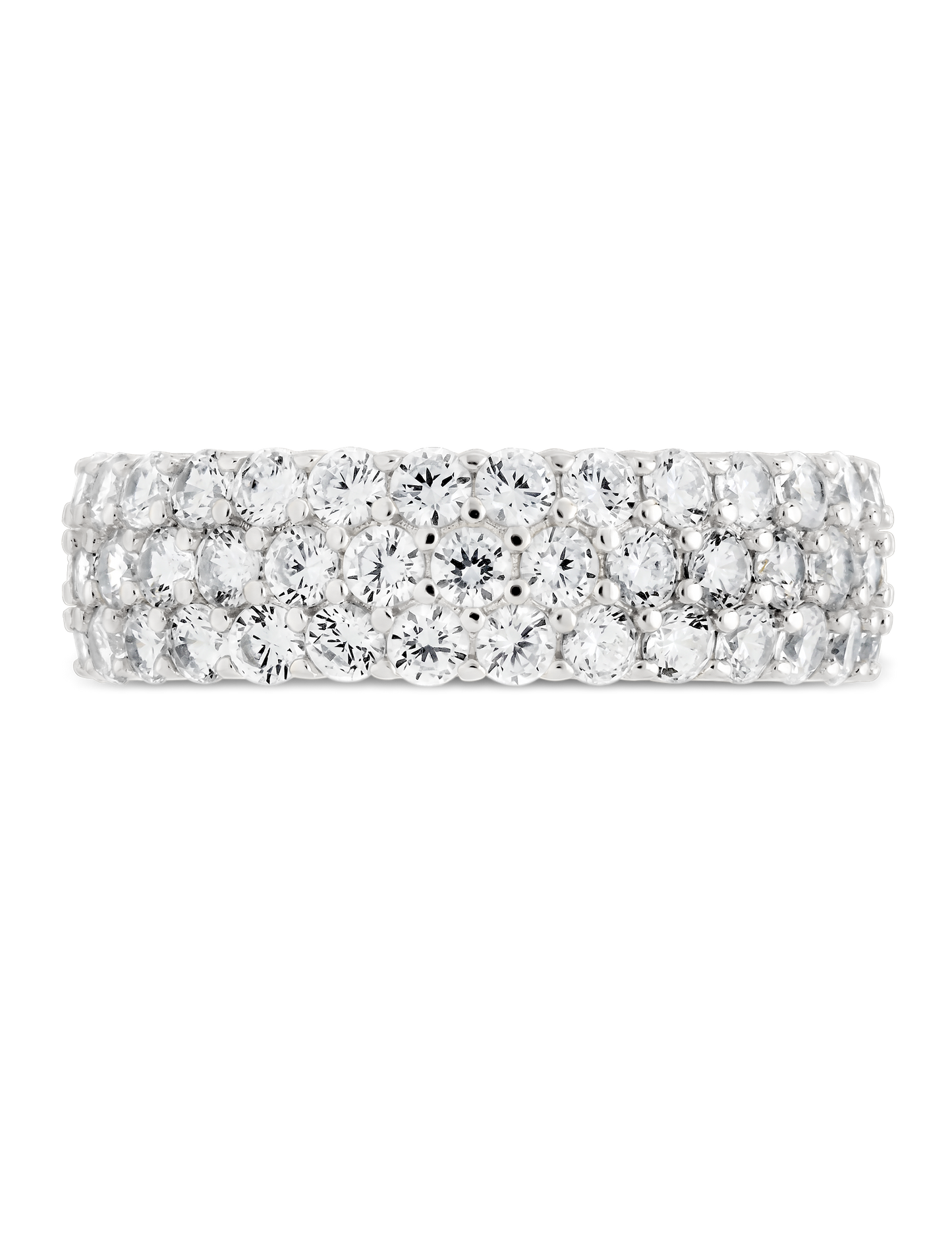 Sterling Silver Kate CZ Ring