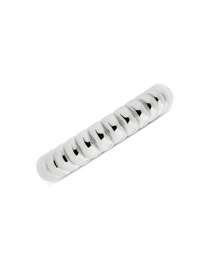 Sterling Silver Bubble Band Ring
