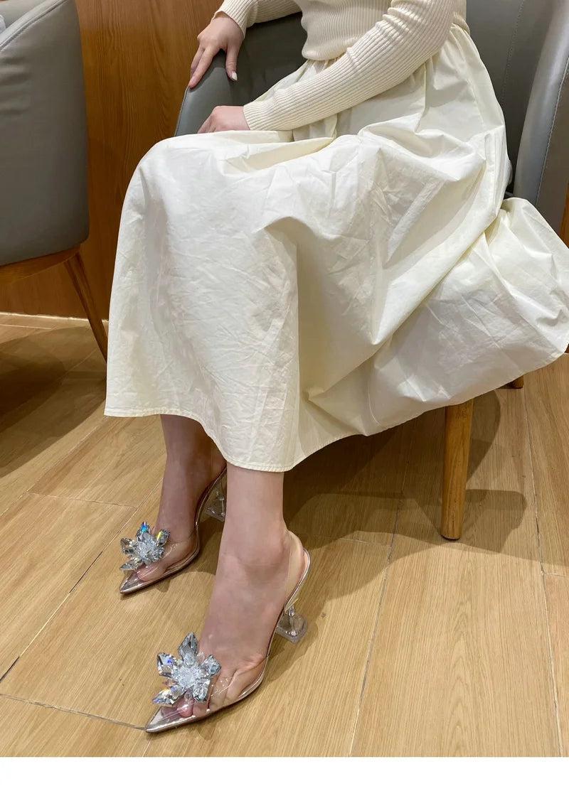 Frost Queen High Heels