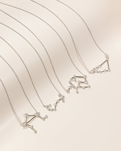 Sterling Silver 'When Stars Align' Constellation Necklace