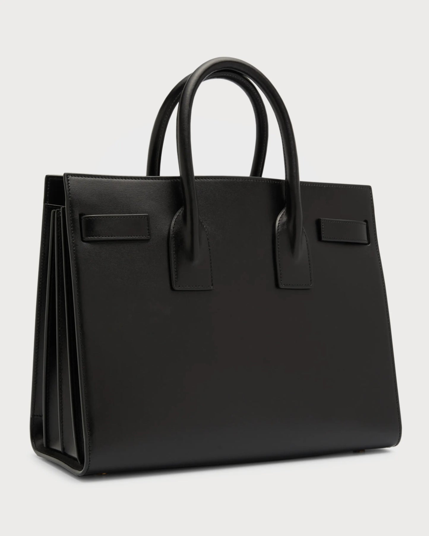 SAINT LAURENT Sac De Jour Small Top-Handle Bag in Smooth Leather