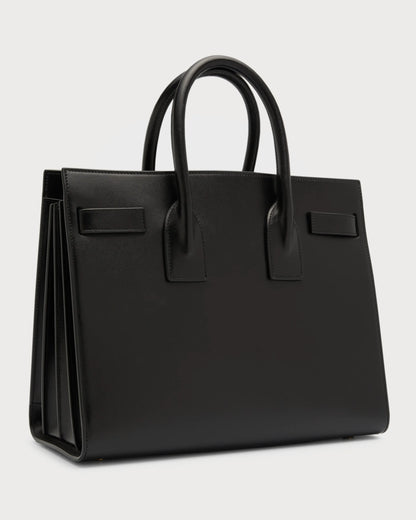 SAINT LAURENT Sac De Jour Small Top-Handle Bag in Smooth Leather