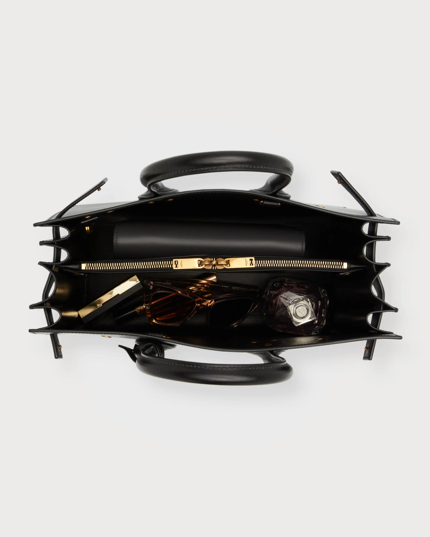 SAINT LAURENT Sac De Jour Small Top-Handle Bag in Smooth Leather