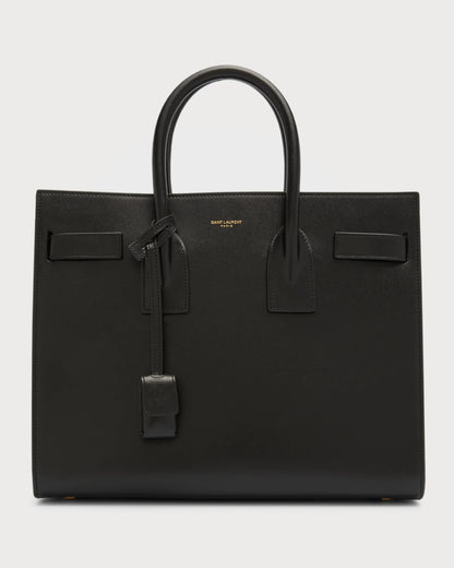 SAINT LAURENT Sac De Jour Small Top-Handle Bag in Smooth Leather