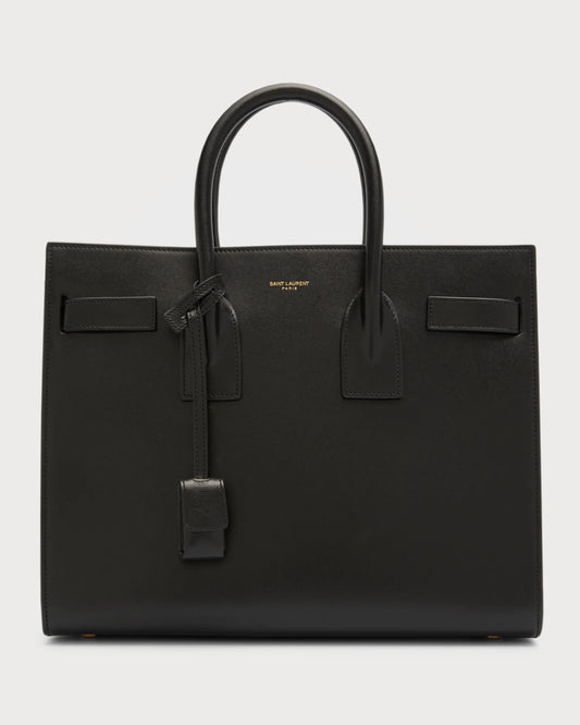 SAINT LAURENT Sac De Jour Small Top-Handle Bag in Smooth Leather